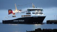 Delayed island ferry Glen Sannox begins sailings