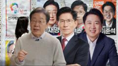 대선, 불꽃 튀는 '이미지 전쟁'