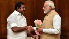 எடப்பாடி பழனிசாமி - மோதி
