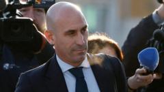 Rubiales tells court Hermoso consented to kiss