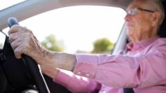 Over-70s face driving ban for failing eye tests