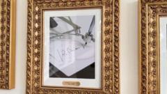 Watch: White House replaces President Biden portrait with image of an autopen