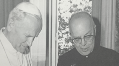 Gabriele Amorth ve Papa 2. John Paul