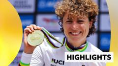 Brilliant Reusser wins world time trial title