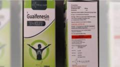 Guaifenesin digunakan sebagai obat untuk meredakan dada yang tersumbat dan gejala batuk