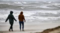 Storm Dave hits road and rail travel but conditions easing