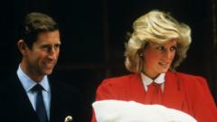 King Charles and late Princess Diana