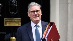Starmer suspends four Labour MPs for breaching party discipline