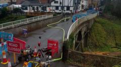 Concerns over time taken for broken bridge repairs