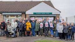Patients celebrate as GP surgery saved