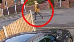 Footage appears to show Jihad Al-Shamie before attack
