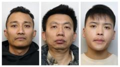 Men jailed over London Underground text message scam