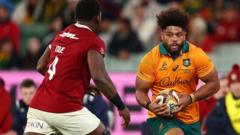 Will Australia’s Valetini Be Out for the Final Lions Test?