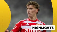 Penalty rescues point for Union Berlin against 10-man Frankfurt