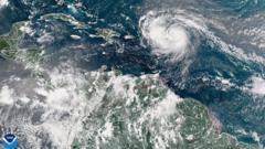 Erin rapidly intensifies to category five hurricane