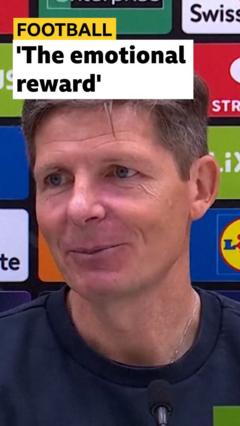 Glasner reflects on reaching Conference League final