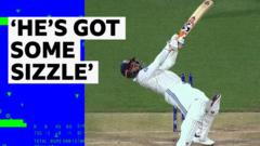 Pant plays 'outrageous' hook shot