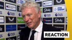 ‘Everybody together, standing together’ – Moyes on Goodison send off