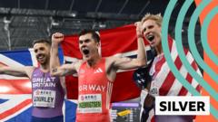 Ingebrigtsen wins gold as GB's Gourley takes 1500m silver