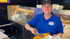 Chippy staff say working in heatwave is 'horrendous'