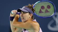 Bencic reaches first Tour final since maternity leave