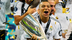 A trophy, a goal and ‘no limit’ – Madrid’s Mbappe era begins