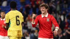 Late Koumas goal earns Wales draw with Ghana