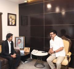 தமிழக முதல்வர் விஜய் - ஸ்டாலின் சந்திப்பு