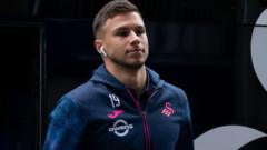 Striker Kuharevich leaves Swansea for Slovakian club