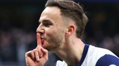 Maddison does 'talking on the pitch' in response to critics