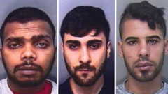 Three men guilty of raping girls in Plymouth