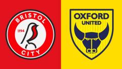 Pick of the stats: Bristol City v Oxford United