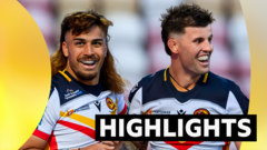 Six-try Catalans win at York Knights