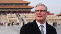 Starmer says 'good progress' on tariffs and visa-free travel in China talks