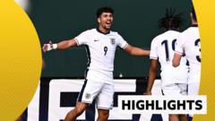 England held by Belgium in Euro U17 opener