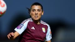 Aston Villa midfielder Dali set to join San Diego Wave