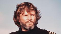 US country music star Kris Kristofferson dies, aged 88