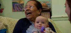 Watch: Babies bring magic and joy to care home residents