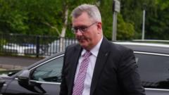 Jury in Sir Jeffrey Donaldson sex abuse trial to continue deliberations