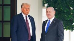 Watch: Trump and Netanyahu outline peace plan to end war in Gaza
