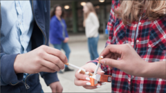 Plans to ban smoking outside schools and hospitals but not in pub gardens