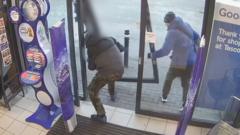 Caught on camera: Shoplifters steal £100 of Easter eggs