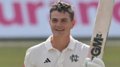 McCann’s maiden century frustrates Surrey at Notts