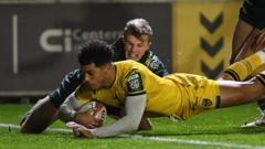 Dragons thrash Connacht to end URC winless streak