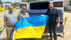 Newspapers: Mattresses for Ukraine and fire devastates business