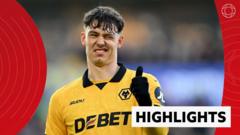 Strand Larsen scores hat-trick as Wolves thrash Shrewsbury