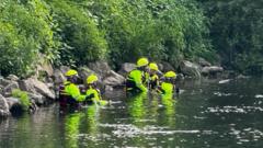 River search for missing boy, 11, enters third day