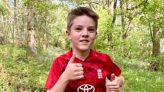 Rare Covid condition 'doesn't define me' says boy