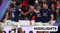 France dominate Wales as Dupont stars on Six Nations return