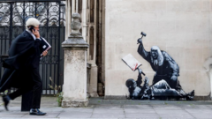 What Does the New Banksy Mural at the Royal Courts of Justice Mean?